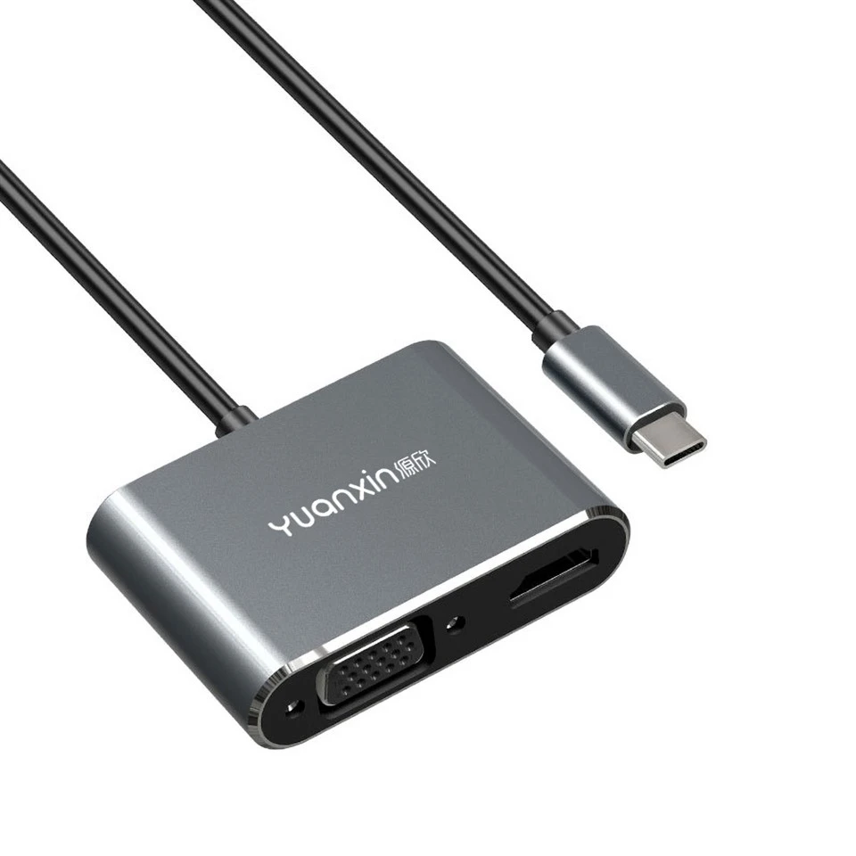 2 in 1 Usb C Adapter